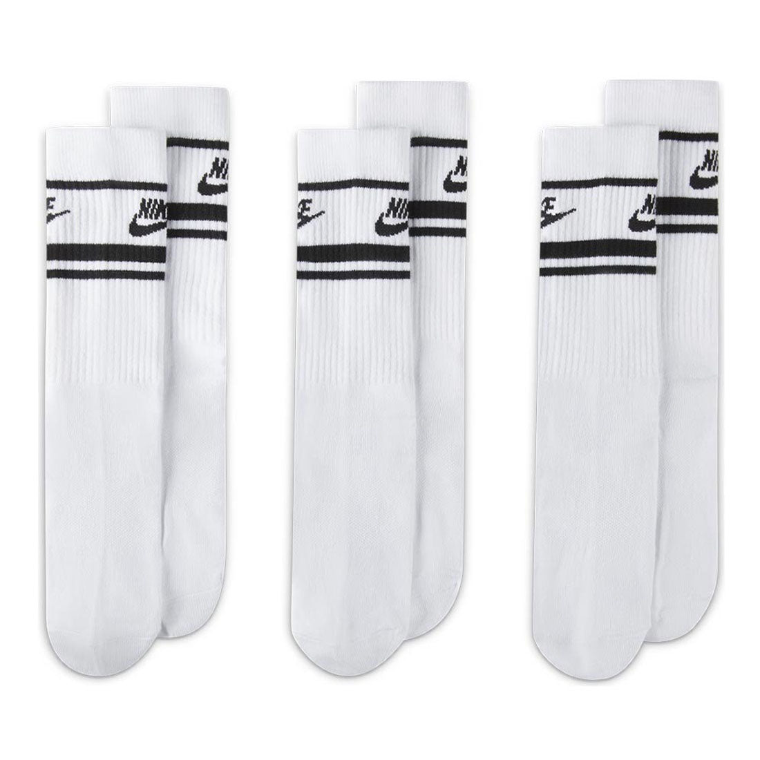 Nike Sportswear Dri Fit Everyday Essential White Adults Crew Socks