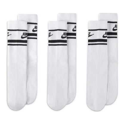 Nike Sportswear Dri Fit Everyday Essential White Adults Crew Socks