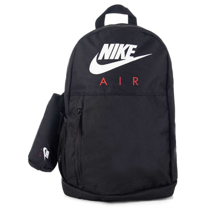 Nike Air Kids Elemental 20 Litre Black Backpack With Pencil Case