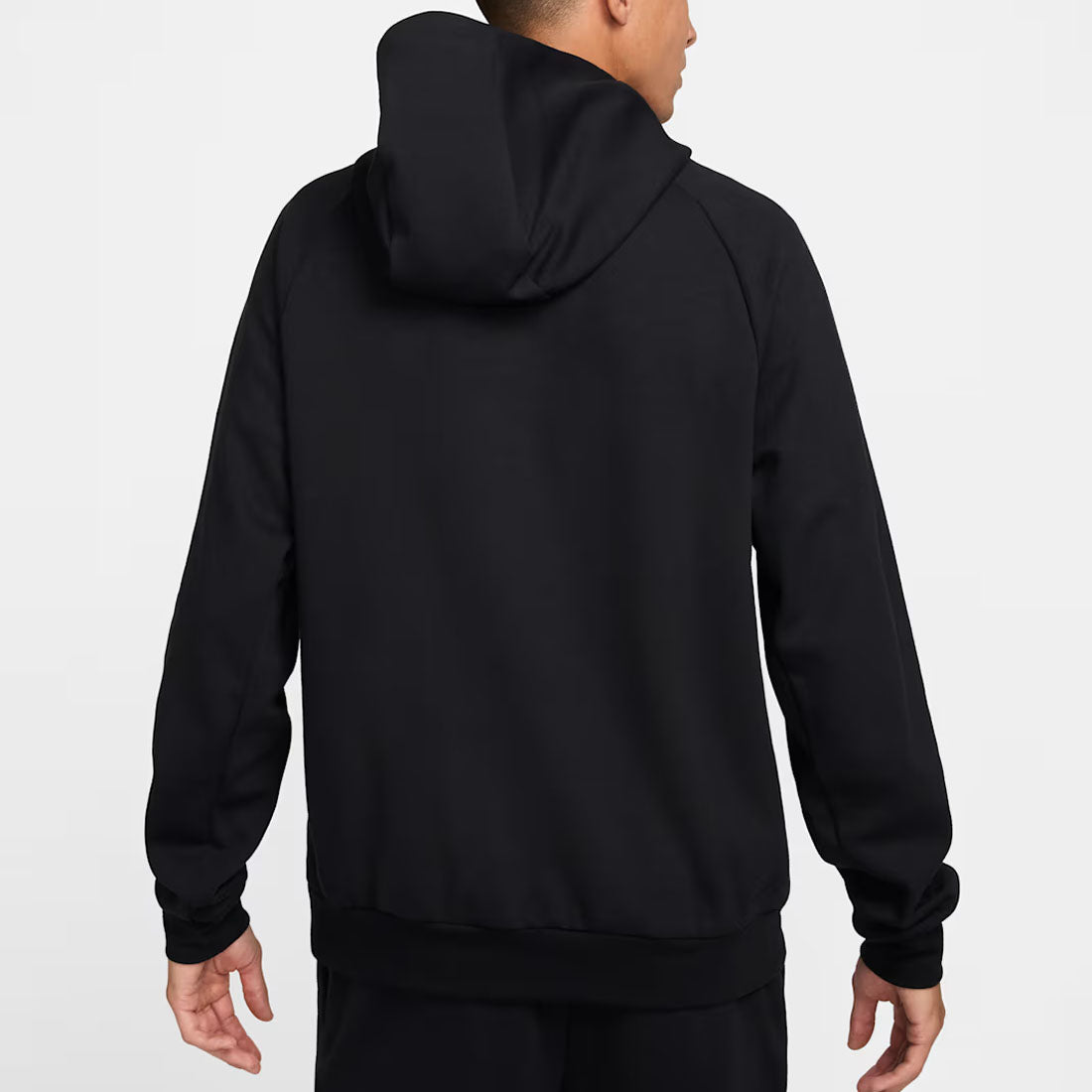Nike Dri Fit Primary Fleece UV Men's Pullover Performance Black Hoodie