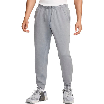 Nike Dri Fit Primary Fleece UV Men's Grey Performance Joggers