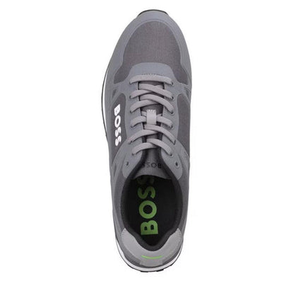 BOSS Parkour Runners Grey Mens Trainers