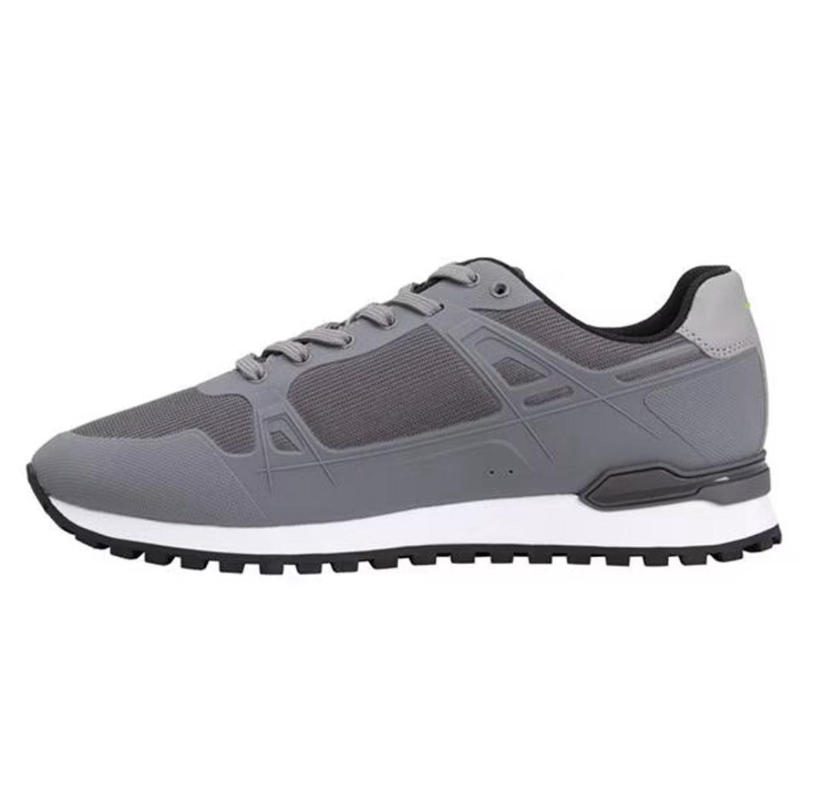 BOSS Parkour Runners Grey Mens Trainers