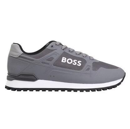 BOSS Parkour Runners Grey Mens Trainers