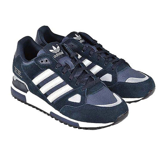 adidas originals ZX750 Men's Suede Navy White Trainers