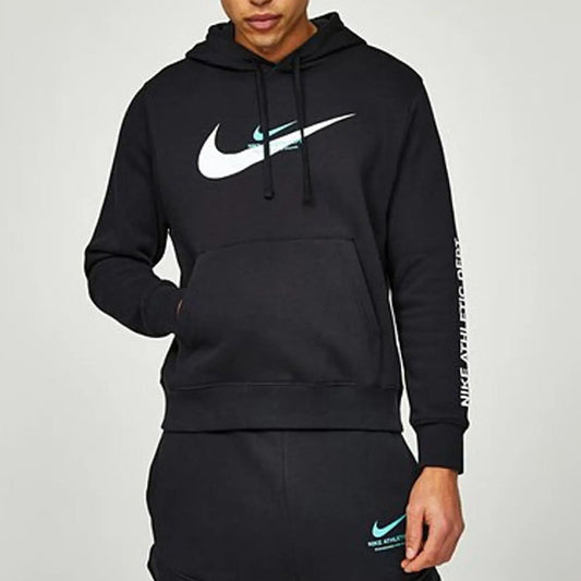 Nike Standard Issue Fleece Athletic Men's Black Hoodie