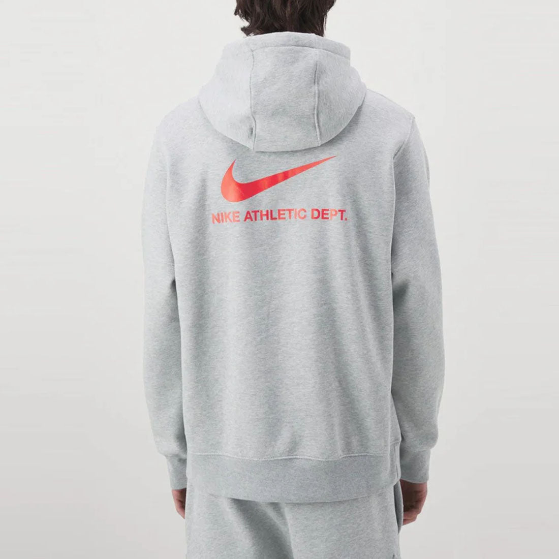 Nike Standard Issue Fleece Athletic Men's Grey Hoodie