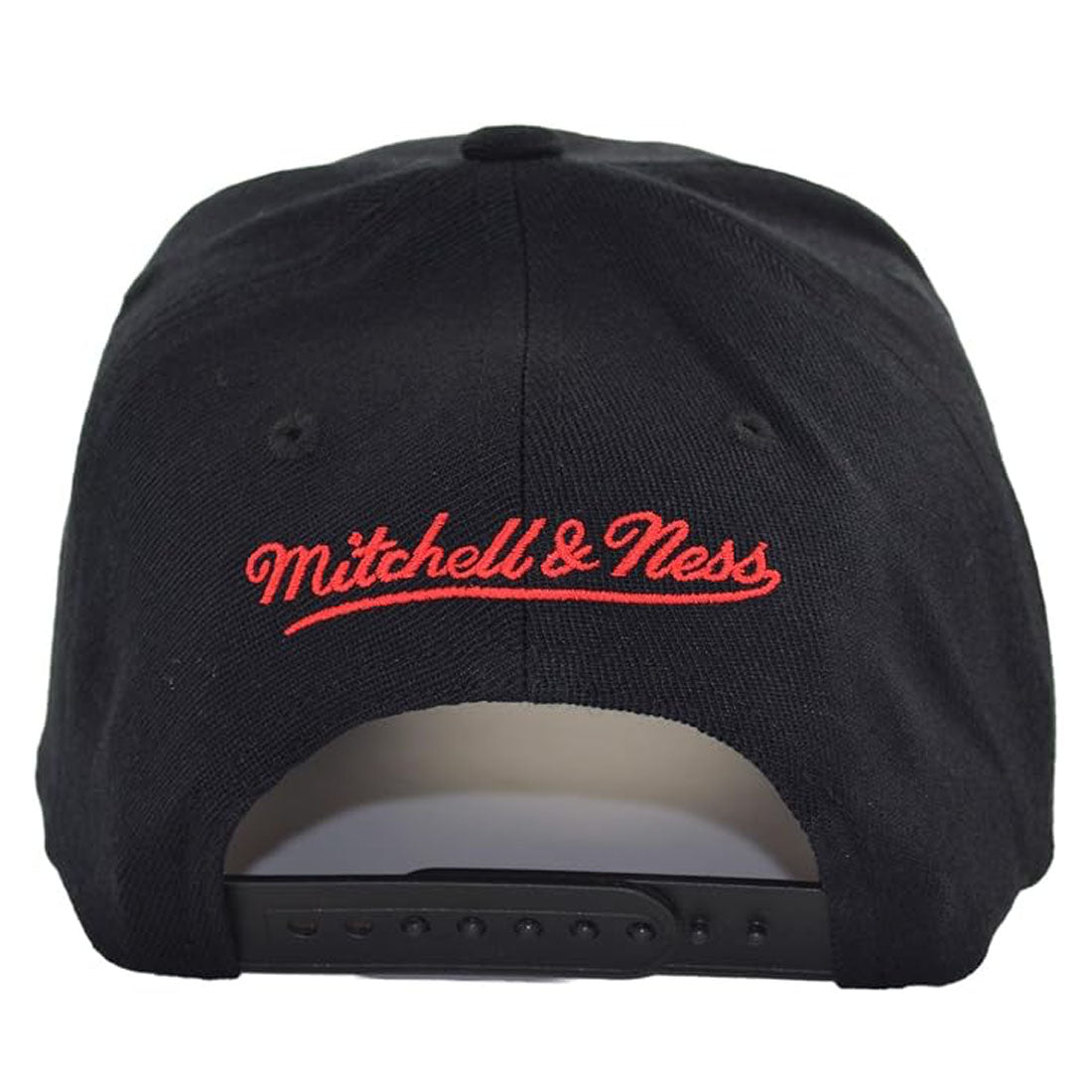 Mitchell & Ness Chicago Bulls Black Snapback Cap