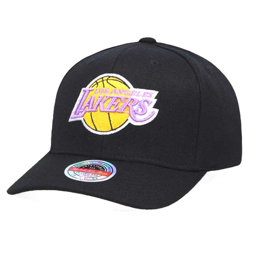 Mitchell & Ness LA Los Angeles Lakers Black Snapback Cap
