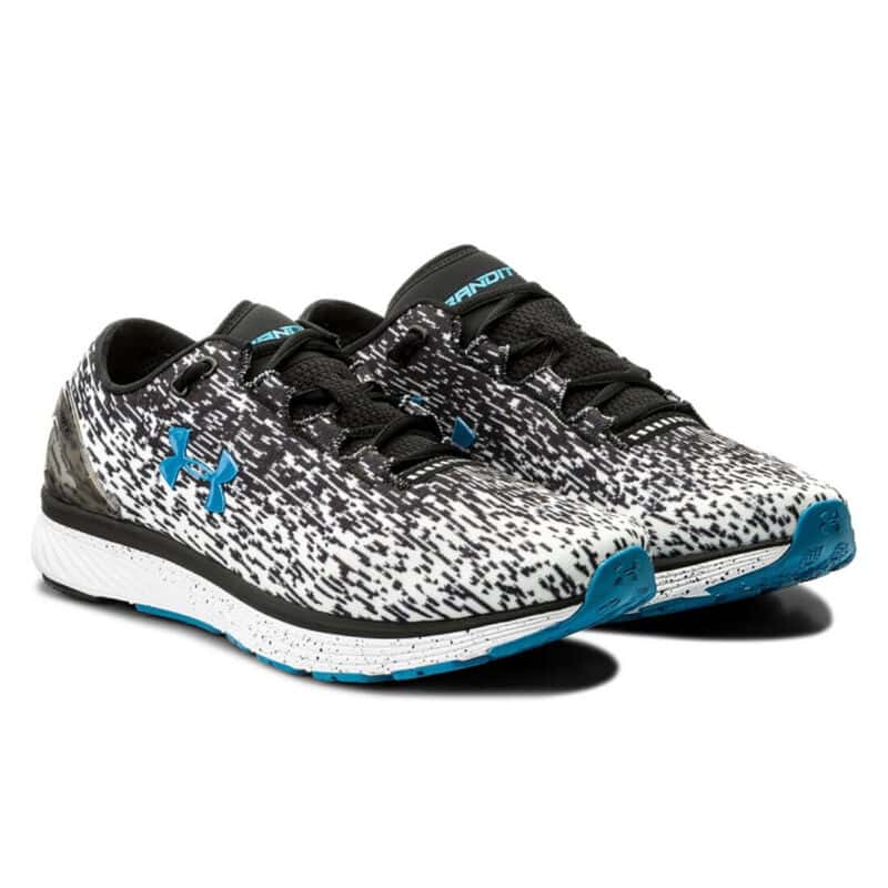 Under Armour Mens UA Charged Bandit 3 Black Trainers