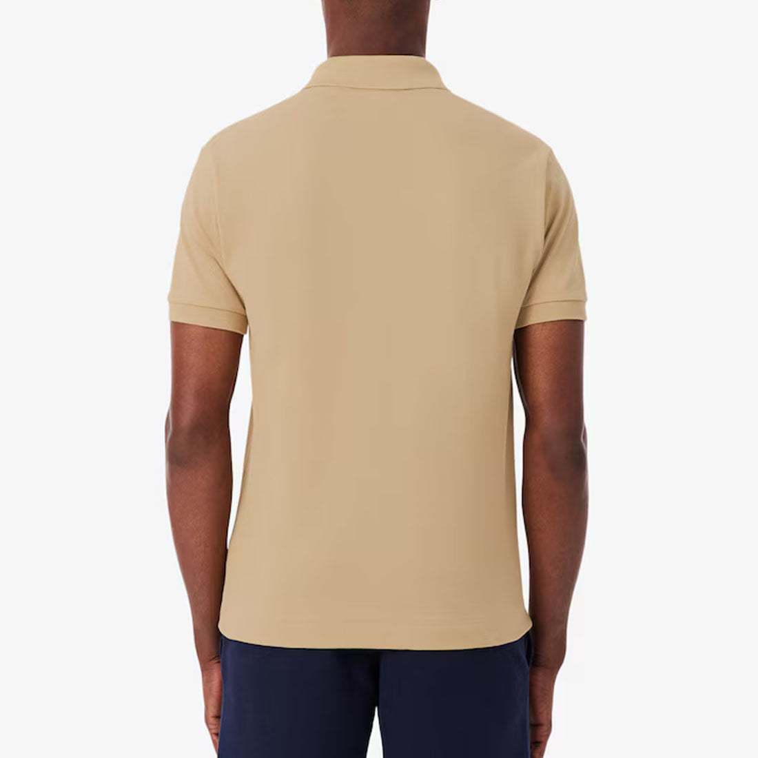 Lacoste Men's Classic Polo Shirt Beige Cotton