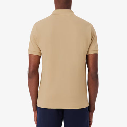 Lacoste Men's Classic Polo Shirt Beige Cotton