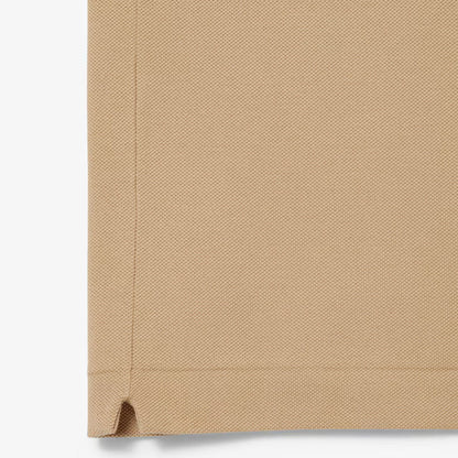 Lacoste Men's Classic Polo Shirt Beige Cotton