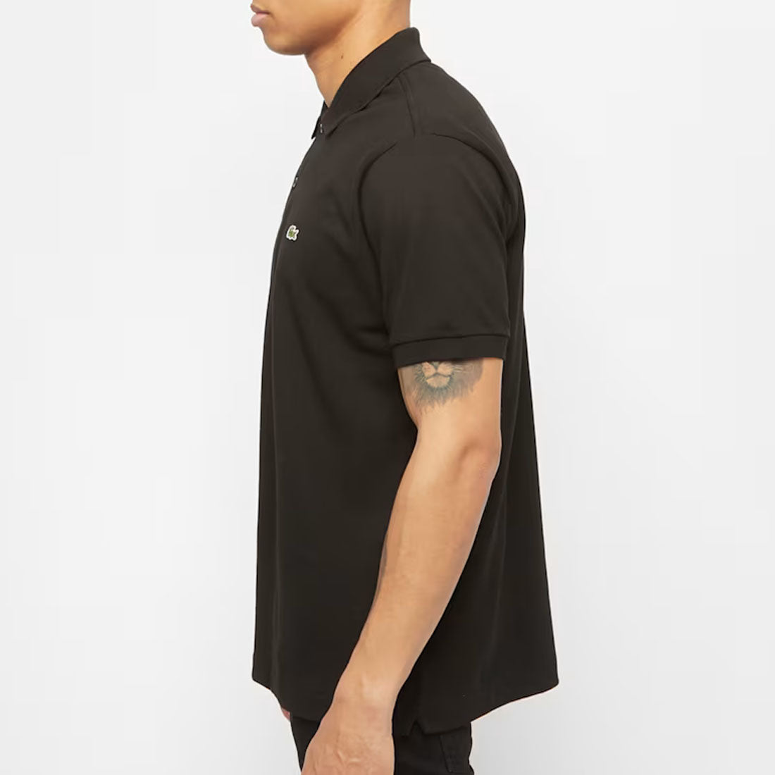 Lacoste Classic Fit Men's Black Polo Shirt