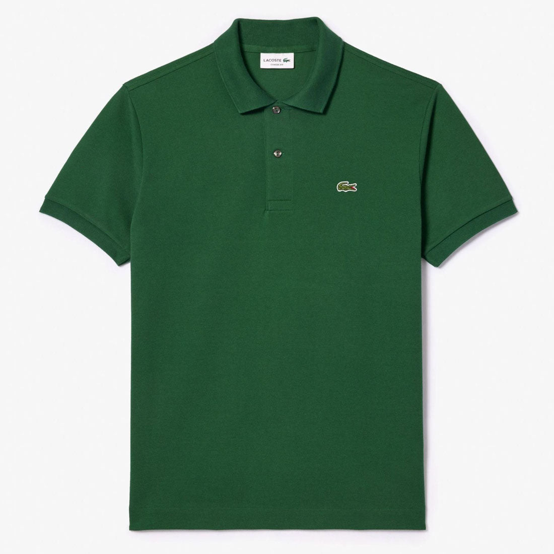 Lacoste Men's Classic Pine Polo Shirt Green Cotton