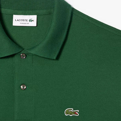 Lacoste Men's Classic Pine Polo Shirt Green Cotton
