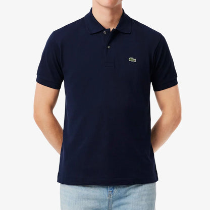 Lacoste Men's Classic Polo Shirt Midnight Blue Cotton