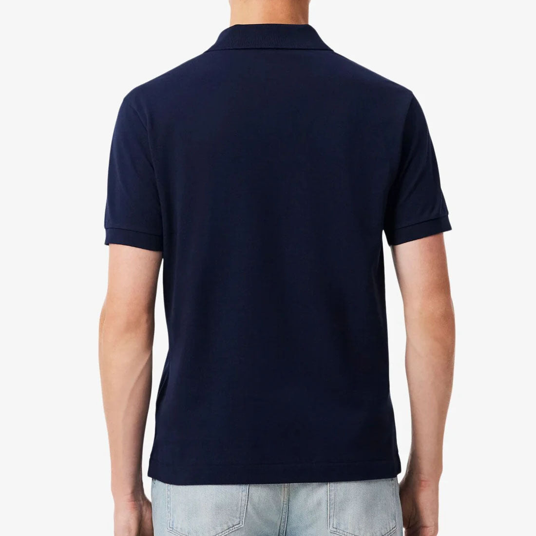 Lacoste Men's Classic Polo Shirt Midnight Blue Cotton