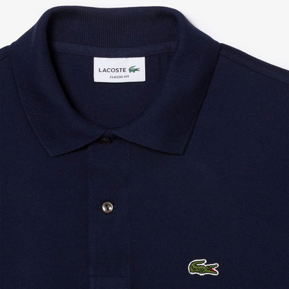 Lacoste Men's Classic Polo Shirt Midnight Blue Cotton