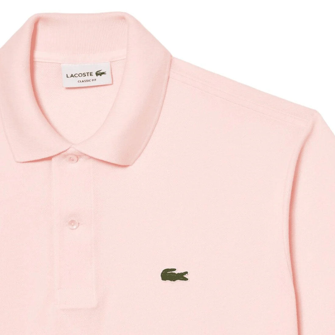 Lacoste Classic Fit Men's Pink Polo Shirt