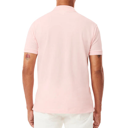 Lacoste Classic Fit Men's Pink Polo Shirt