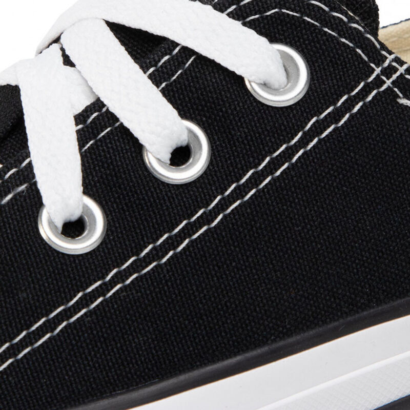 Converse Chuck Taylor Unisex Optical Black Canvas Trainers