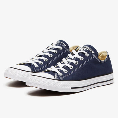 Converse Chuck Taylor Unisex Optical Navy Canvas Trainers