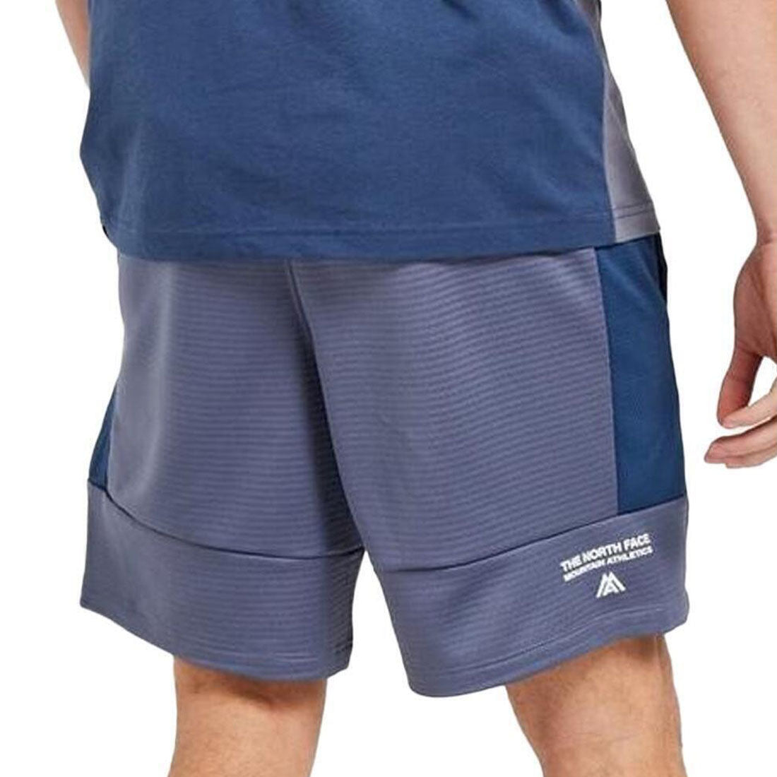 The North Face Men's Mountain Athletics Fleece Shorts Blue