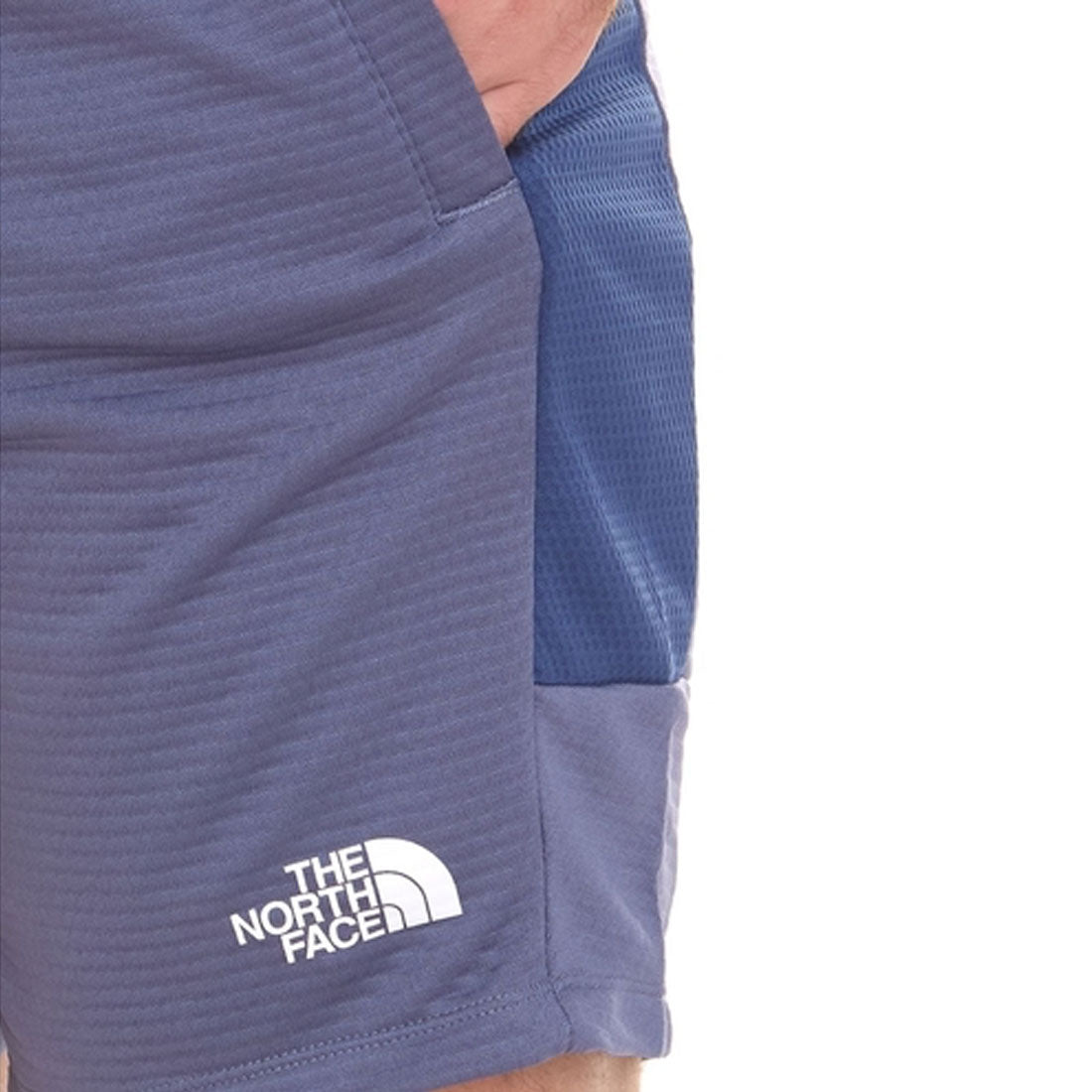 The North Face Men's Mountain Athletics Fleece Shorts Blue