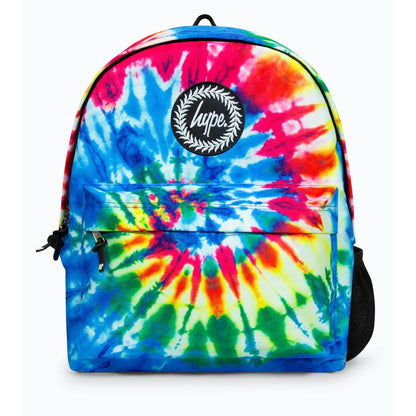 Hype Iconic Hippy Rainbow Backpack Tie Dye Mesh