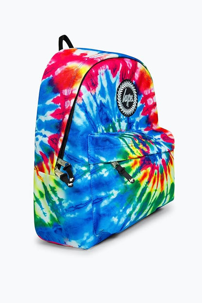 Hype Iconic Hippy Rainbow Backpack Tie Dye Mesh