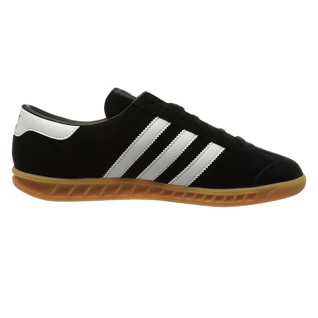 adidas Unisex Originals Hamburg Trainers Black Leather