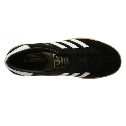 adidas Unisex Originals Hamburg Trainers Black Leather