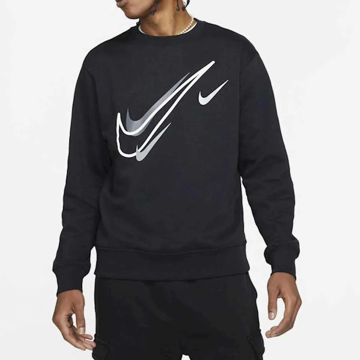 Nike nsw graphic fleece tracksuit hotsell