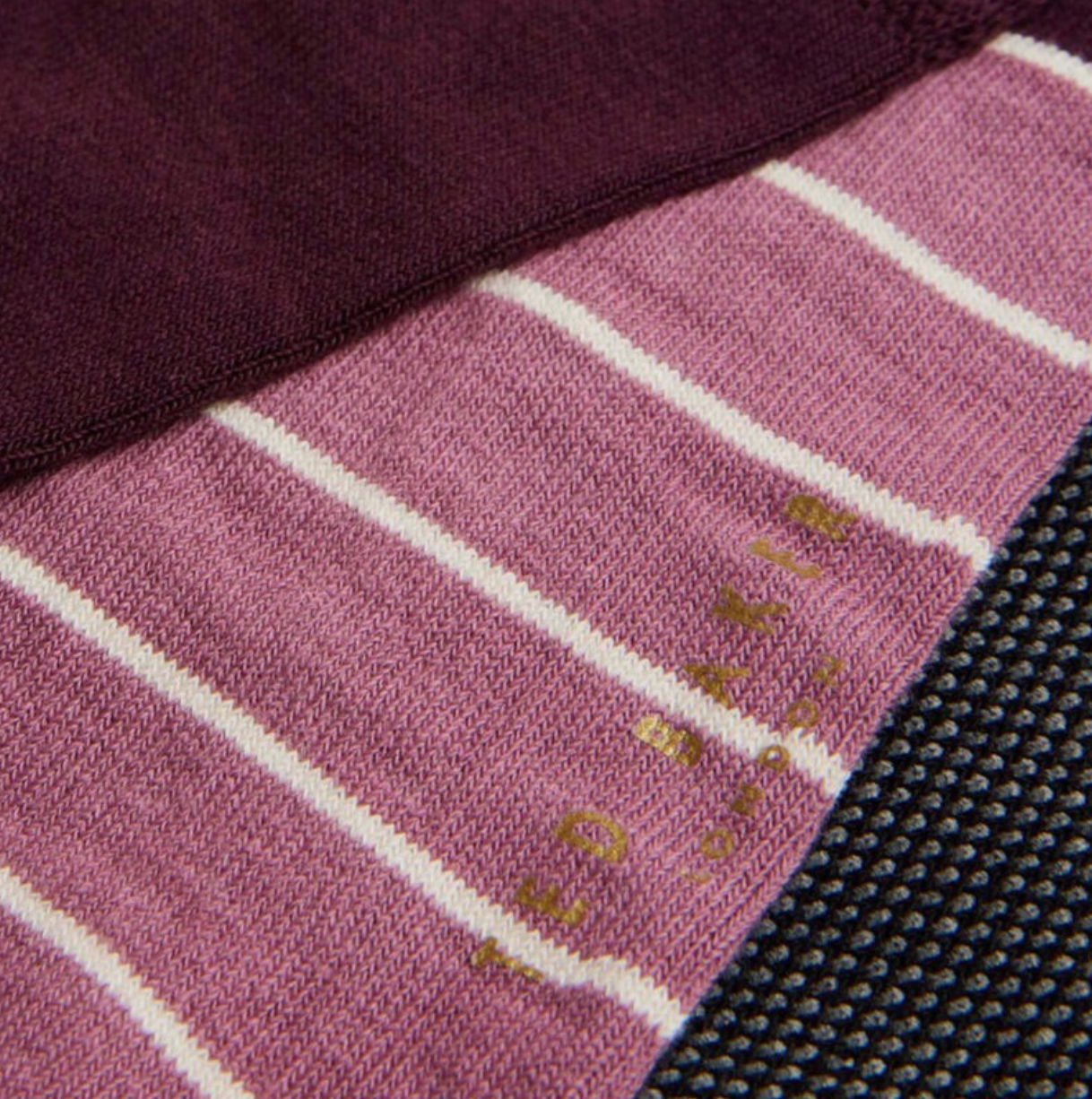 Ted Baker Gift Set Mens Socks London DUDES 3 Pack Crew Socks With Gift Box