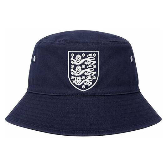 Fanatics 3 Lions Navy England Football Bucket Hat