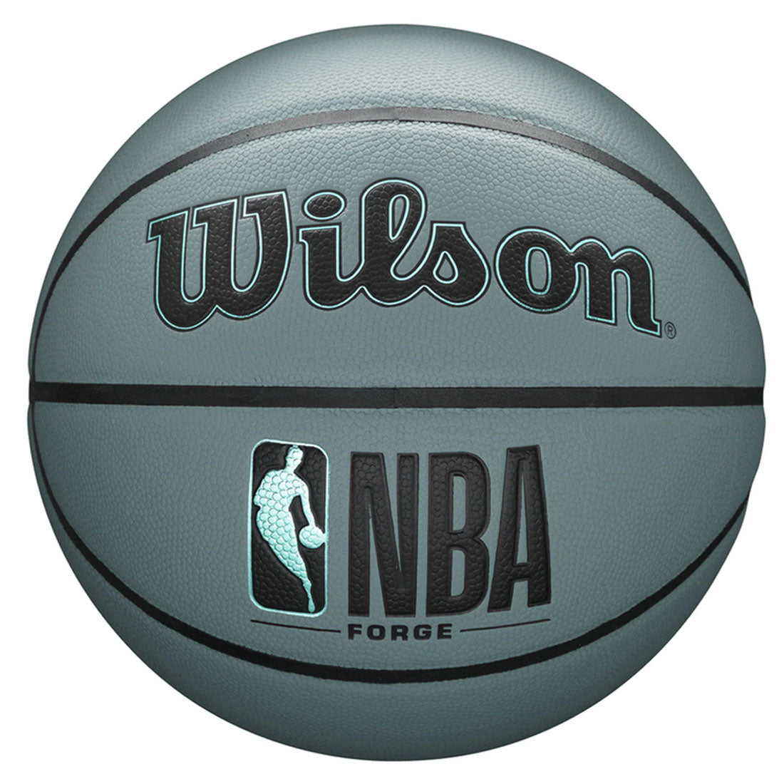 Wilson NBA Forge Series Grey Multi Surface Basketball