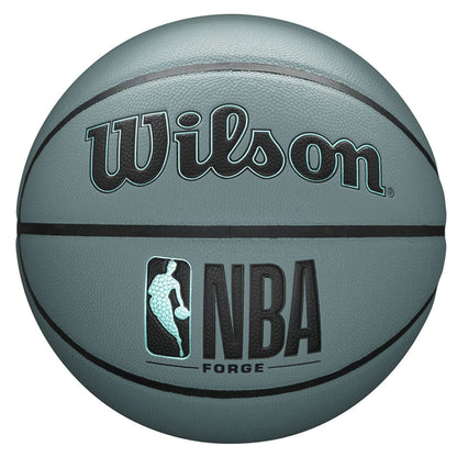 Wilson NBA Forge Series Grey Multi Surface Basketball