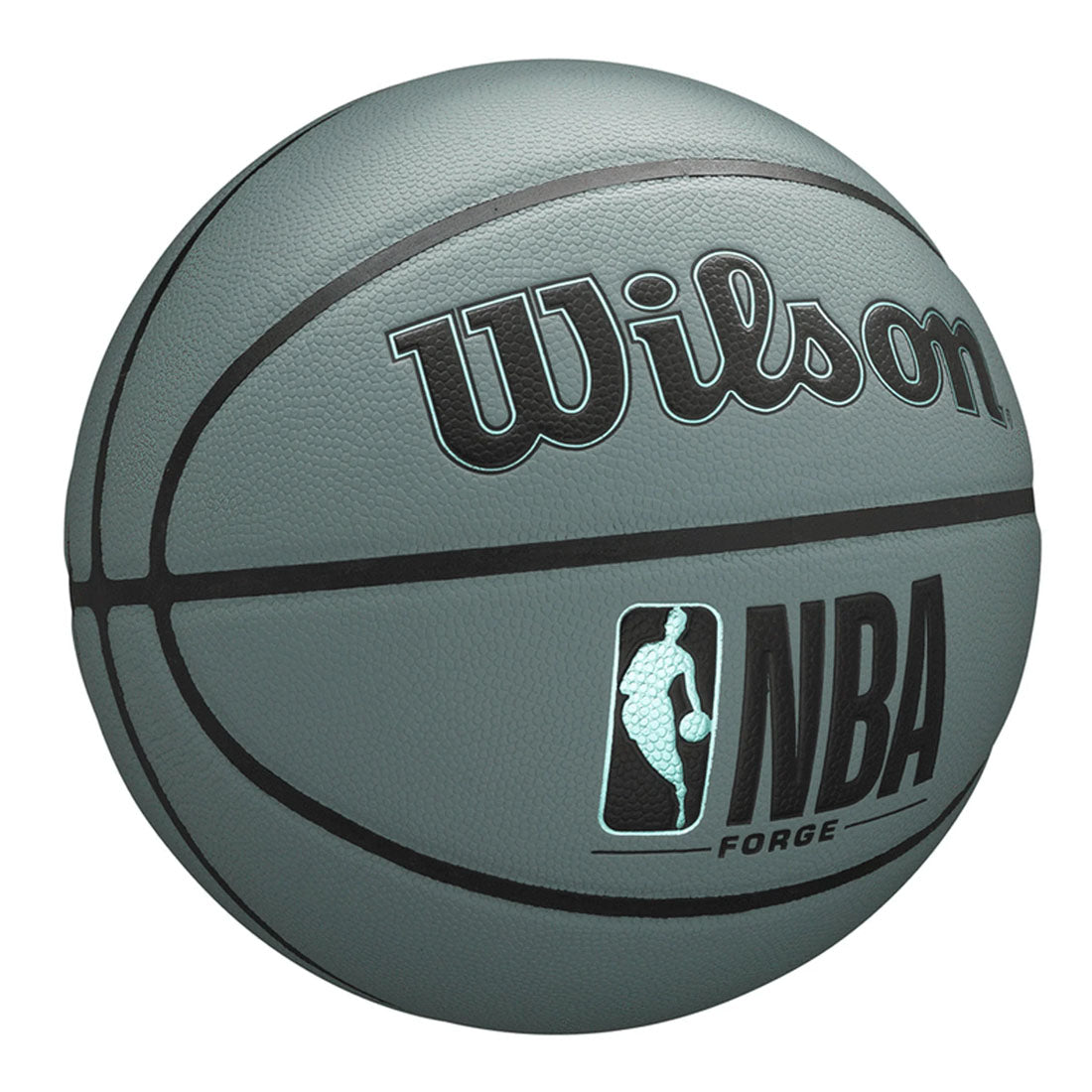Wilson NBA Forge Series Grey Multi Surface Basketball