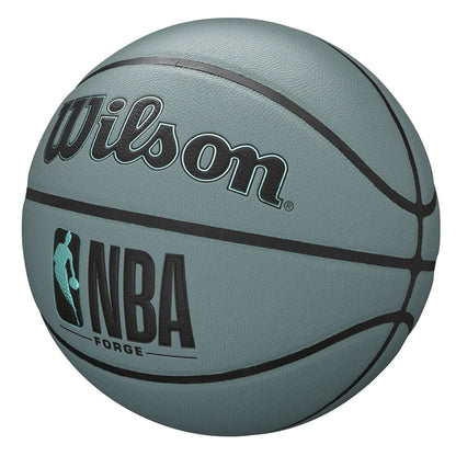 Wilson NBA Forge Series Grey Multi Surface Basketball