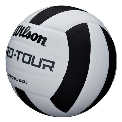 Wilson Pro Tour Black White Size 5 Indoor Volleyball