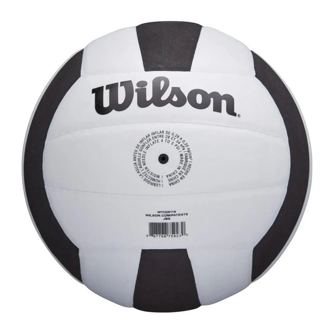 Wilson Pro Tour Black White Size 5 Indoor Volleyball