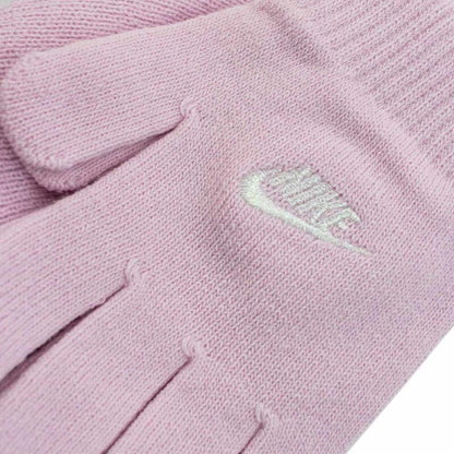 Nike Hat And Glove 2 Piece Set Pink Girls Knit Set Age 4-6 Years