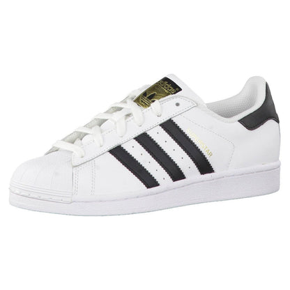 Adidas Superstar Junior White Black Trainers