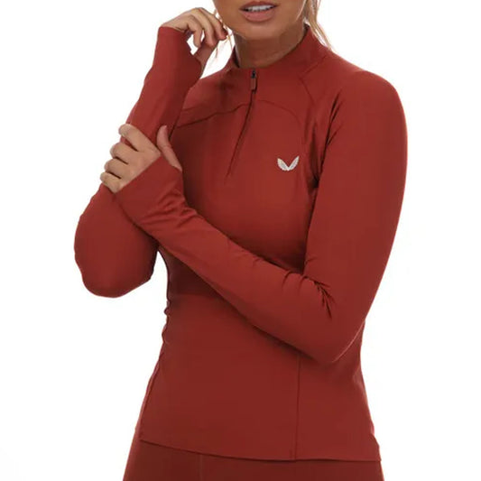 Castore Ladies Active Technical 1/4 Zip Slim Fit Top