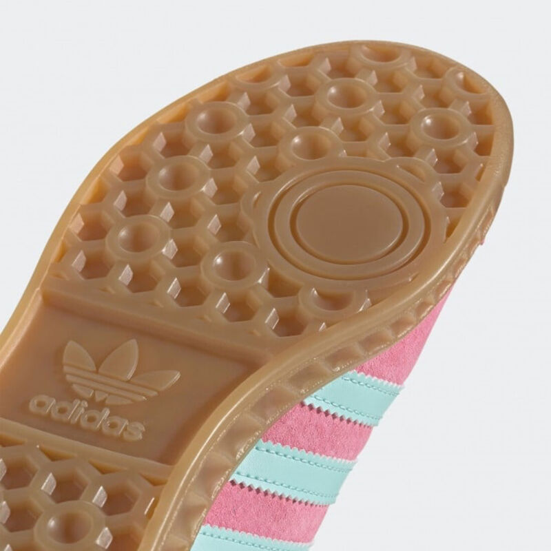 Adidas Originals Hamburg Ladies Trainers Bliss Pink Gum Womens Shoes