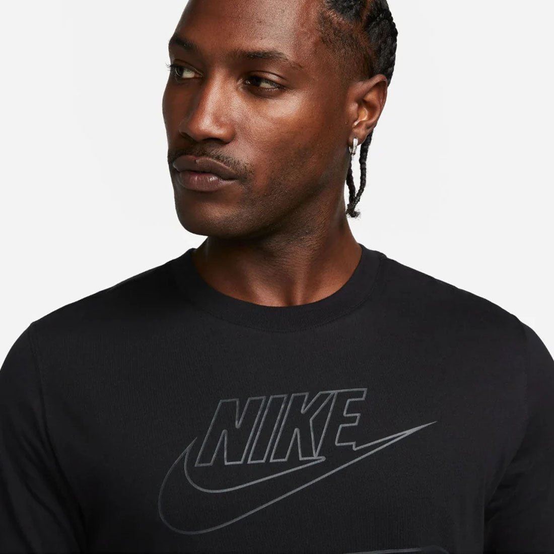 Nike Men's NSW Tonal Air Max T-Shirt Black Cotton