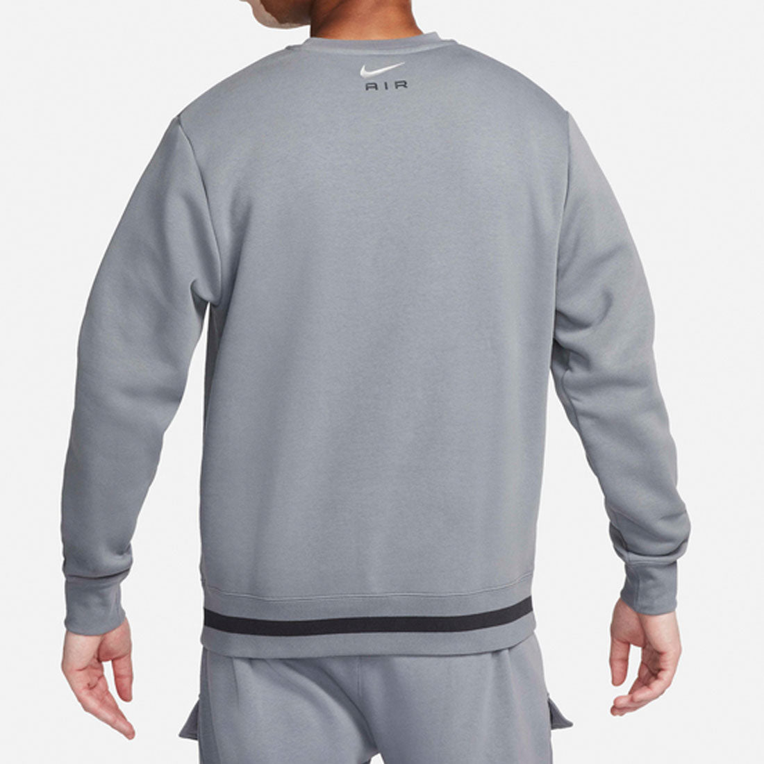 Nike Air Fleece Crew Neck Men's Grey Tracksuit