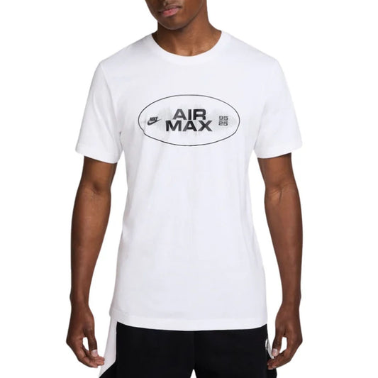 Nike Men's Sportswear Air Max T-Shirt White Cotton