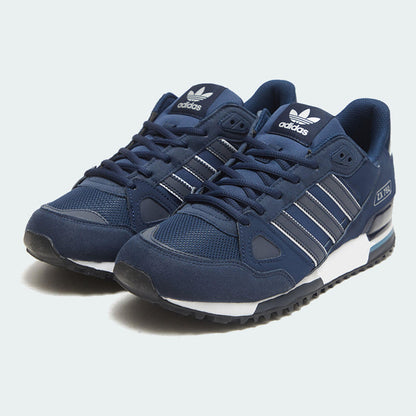 Adidas Originals ZX750 Mens Suede Dark Blue Trainers